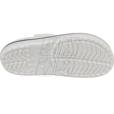 8. Crocs Crocband U 11016-100 slippers