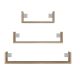 2. Set of 3 hanging shelves MOBI 3P 80x20xH14 sonoma