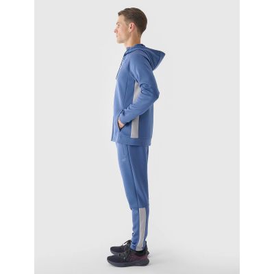 3. Men's training sweatshirt with a hood 4F 4FWAW24TFSWM405-32S