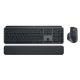 12. Logitech MX Keys combo for Business Gen 2 keyboard Mouse included Office RF Wireless + Bluetooth QWERTY American International Graphite