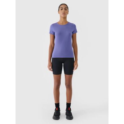 6. Women's training T-shirt regular quick-drying 4F 4FRSS25TFTSF1235-32S