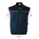 4. Rimeck Woody M MLI-W5202 vest, navy blue