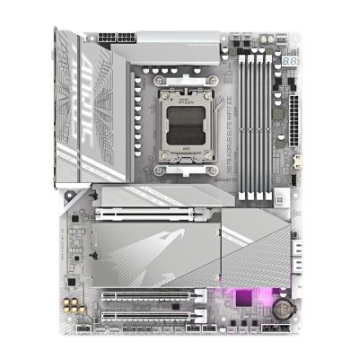 7. Gigabyte X870 AORUS ELITE WF7 ICE Motherboard