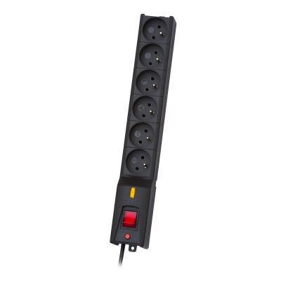Lestar LX 610 GA K.:CZ 1.5M power strip (6 x UTE; 10 A; 1.5 m; black)