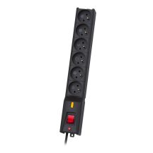 Lestar LX 610 GA K.:CZ 1.5M power strip (6 x UTE; 10 A; 1.5 m; black)