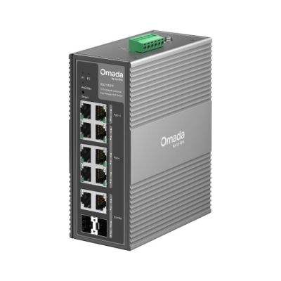 3. TP-Link Omada IES210GPP network links Managed Gigabit Ethernet (10/100/1000) PoE support DIN rail Gray