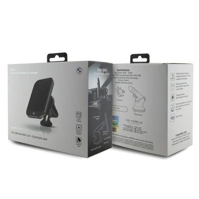 4. BMW BMMWCCDTPK 15W induction holder for glass/grille black/black MagSafe Signature Edition