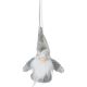 5. DECORATIVE PENDANT SANTA CLAUS WITH HANDLES 11CM GRAY