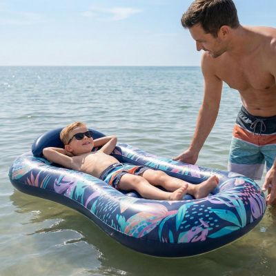 5. INFLATABLE MATTRESS 175x110x42CM FLOATING SUMMER NIGHT CHAIR 33359