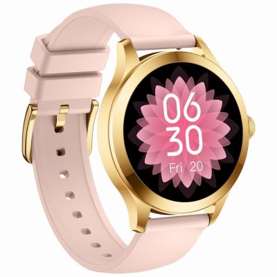 7. Smartwatch Gravity Rose Gold 2 Straps GT25-1 PRO