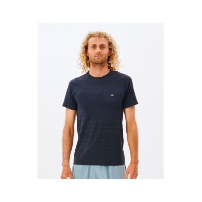 RIP CURL Vaporcool Seamless Tee T-Shirt black
