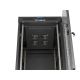 8. LANBERG FLOOR RACK CABINET 19" 24U 600X800 BLACK GLASS DOOR LCD (FLAT PACK) V2