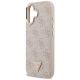 6. Guess 4G Triangle Logo MagSafe Case for iPhone 17 - Rose Gold