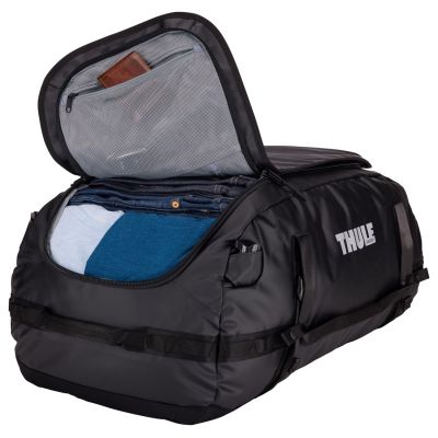 11. Thule Chasm TDSD304 Black Sports Bag 90L Polyester Black
