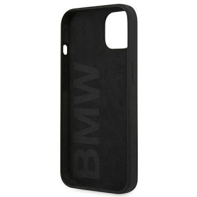 7. BMW Silicone Signature Case for iPhone 13 mini - Black