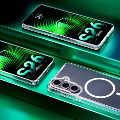 2. 3mk Armor MagCase for Samsung Galaxy S26 Pro - Transparent