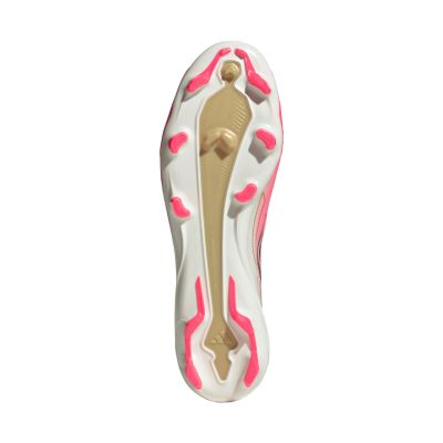 6. Adidas F50 Hyperfast League Mid FG football boots pink KJ6714