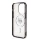 7. Karl Lagerfeld IML Choupette's Head MagSafe case for iPhone 15 Pro - transparent