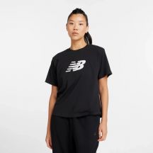 New Balance Sport Jersey Relaxed Logo W T-shirt WT43583BK