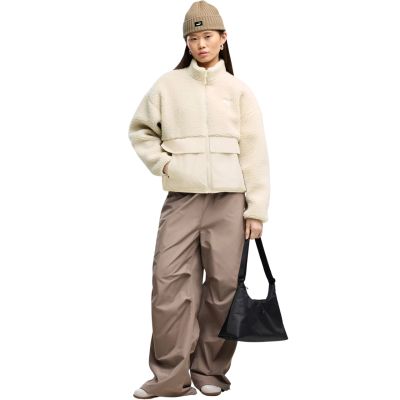 6. Puma Re:Fibre Sherpa Women’s Jacket Cream 694567 87