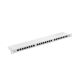 4. Patch panel Lanberg PPS6-0024-S (0.5U; cat. 6; 24xRJ-45)