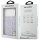 8. Karl Lagerfeld IML KL Monogram MagSafe Case for iPhone 17 Pro - Purple