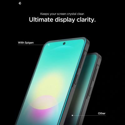9. Spigen Glas.tR EZ Fit 2-Pack Tempered Glass for Samsung Galaxy A27 5G