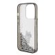 7. Karl Lagerfeld Liquid Glitter Choupette case for iPhone 15 Pro Max - transparent