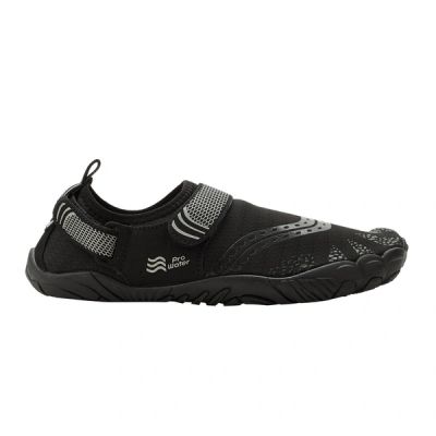 2. ProWater men's quick-drying non-slip swimming shoes, black and gray