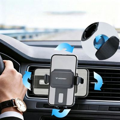 5. Wozinsky WUS-M1 Car Air Vent Mount Holder 360° Clamp - Black