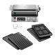 BRAUN MultiGrill 7 Contact Grill CG 7044 with grill, frying and waffle plates
