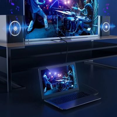 19. Baseus Cable HDMI 2.0 4K 60 Hz 3D HDR 18 Gbps 3 m black (CAKGQ-C01)