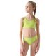 Girls' two-piece swimsuit 4F JUNIOR 4FJWMM00UBKSF027-45S