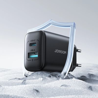 14. Joyroom JR-TCF13 network charger USB-C / USB-A 25W SFC / PPS / PD - black