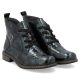 8. Women’s green patent croc ankle boots Rieker 71205-90