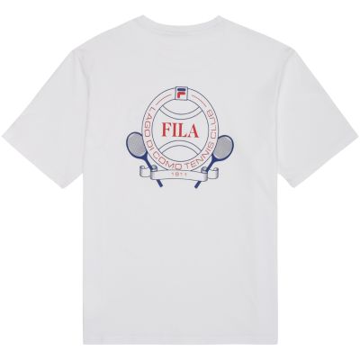 5. Fila Parella men's T-shirt white FAM1108 10001