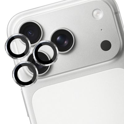 6. 3mk Lens Protection Pro Black Tempered Glass for iPhone 18 Pro / 18 Pro Max - Silver