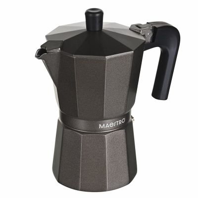 Aluminum coffee maker (6 cups; 300 ml) MR-1666-6-BROWN MAESTRO