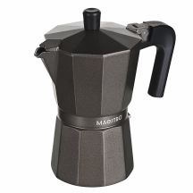 Aluminum coffee maker (6 cups; 300 ml) MR-1666-6-BROWN MAESTRO