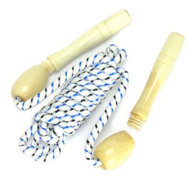 Legend skipping rope with wooden handles 81562