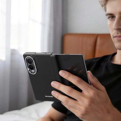 12. Dux Ducis Vyne MagSafe Compatible Samsung Galaxy Z Fold 8 Case - Black