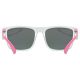 4. Uvex rookie clear multisport glasses boy, girl full rim pink, translucent