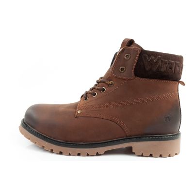 2. Wrangler Arch Fur men's boots, Chelsea boots, elegant, insulated, brown