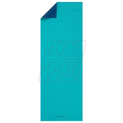 5. Double-sided yoga mat Gaiam Open Sea 4MM 62199