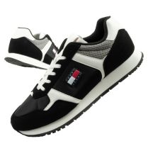 Tommy Hilfiger Men's Tjm Runner Casual Black Sneakers