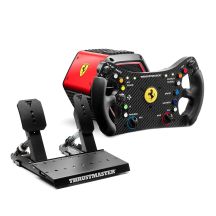 Thrustmaster T818 Ferrari 488 GT3 Simulator Black, Red USB Steering Wheel + Pedals Analog/Digital PC