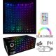 CHRISTMAS LIGHTS LIGHT CURTAIN FOR INDOOR/OUTDOOR USE 144 LED RGB 120 X 120 CM WITH REMOTE CONTROL MULTICOLOUR