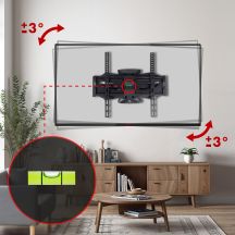 Maclean MC-781 TV wall mount (Swivel, wall, tilt; 26" - 55"; max. 45kg)