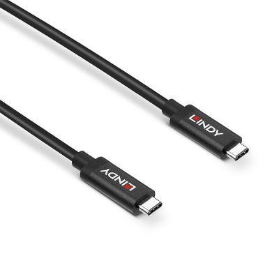 3. Lindy 43348 USB Cable USB 3.2 Gen 2 (3.1 Gen 2) 3m USB C Black