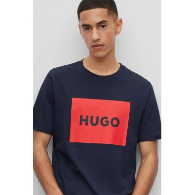 2. Hugo Boss Men's Summer T-shirt Navy Blue (50467952-405)